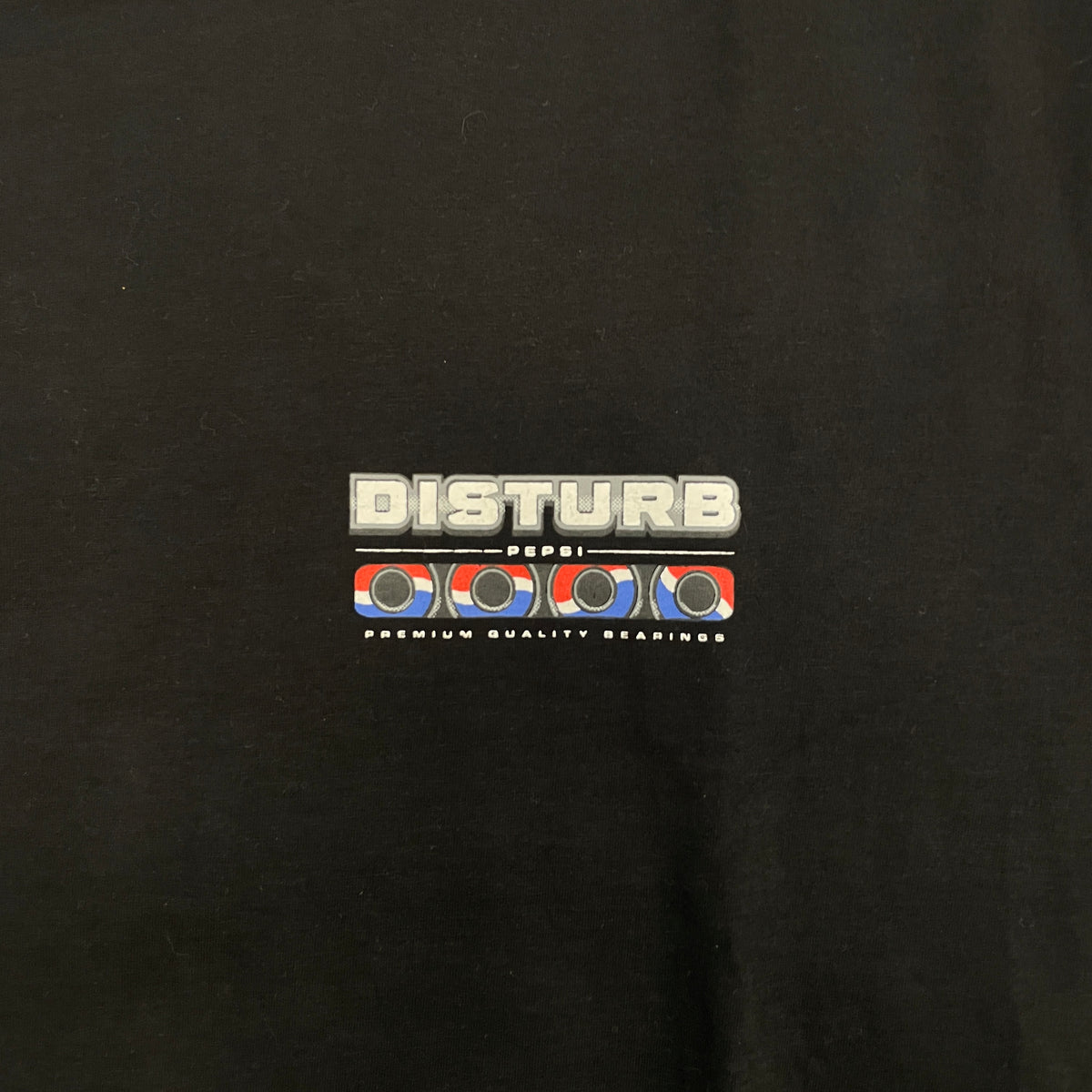 Camiseta Disturb Bearings Preto