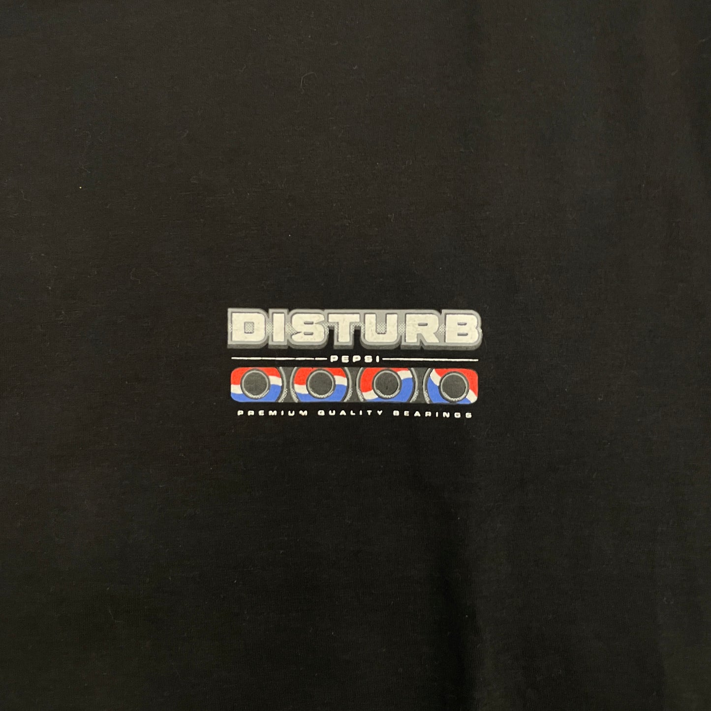 Camiseta Disturb Bearings Preto