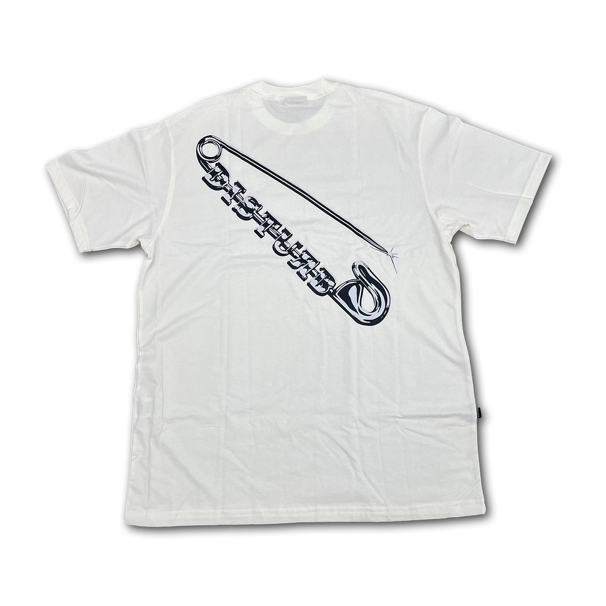 Camiseta Disturb Safety Pin Off-White