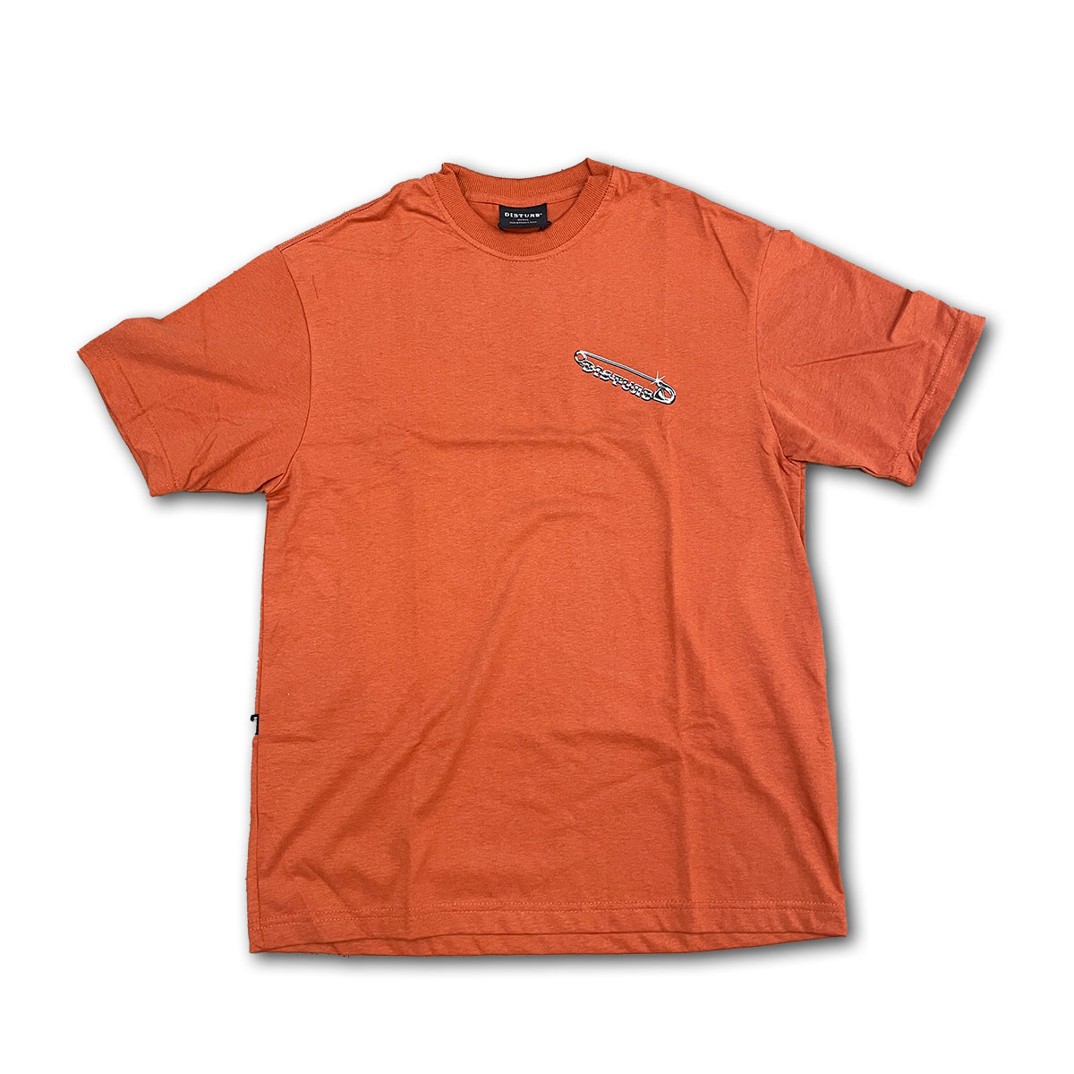 Camiseta Disturb Safety Pin Terracota
