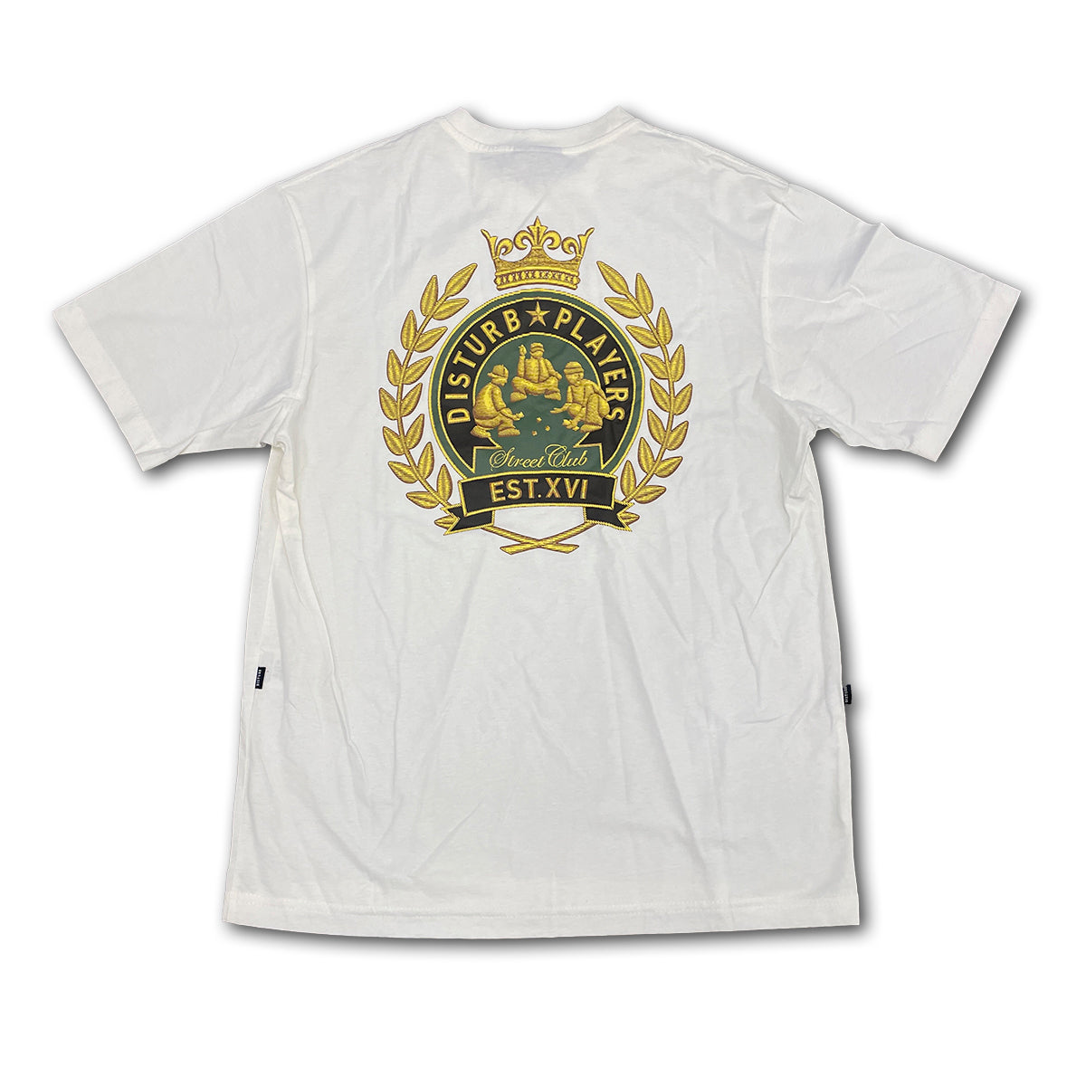 Camiseta Disturb Street Dice Off-White