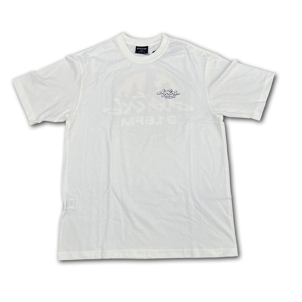 Camiseta Disturb Tune In Off White