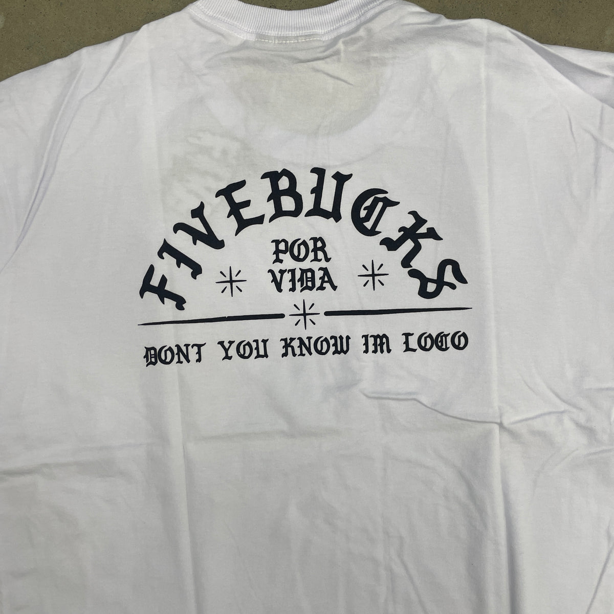 Camiseta Fivebucks Born Locos Branco