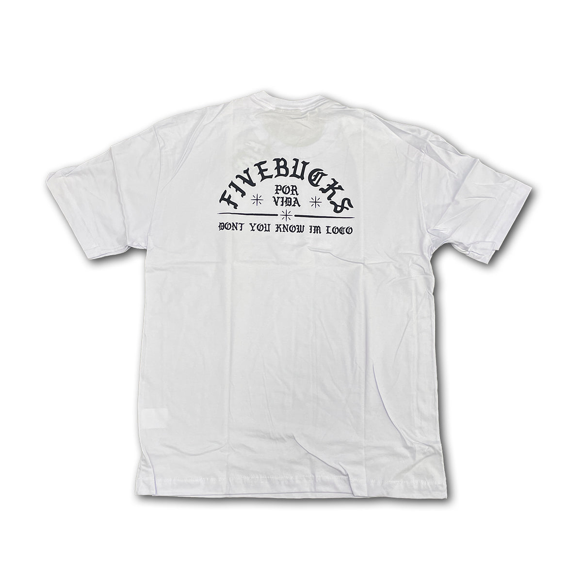 Camiseta Fivebucks Born Locos Branco