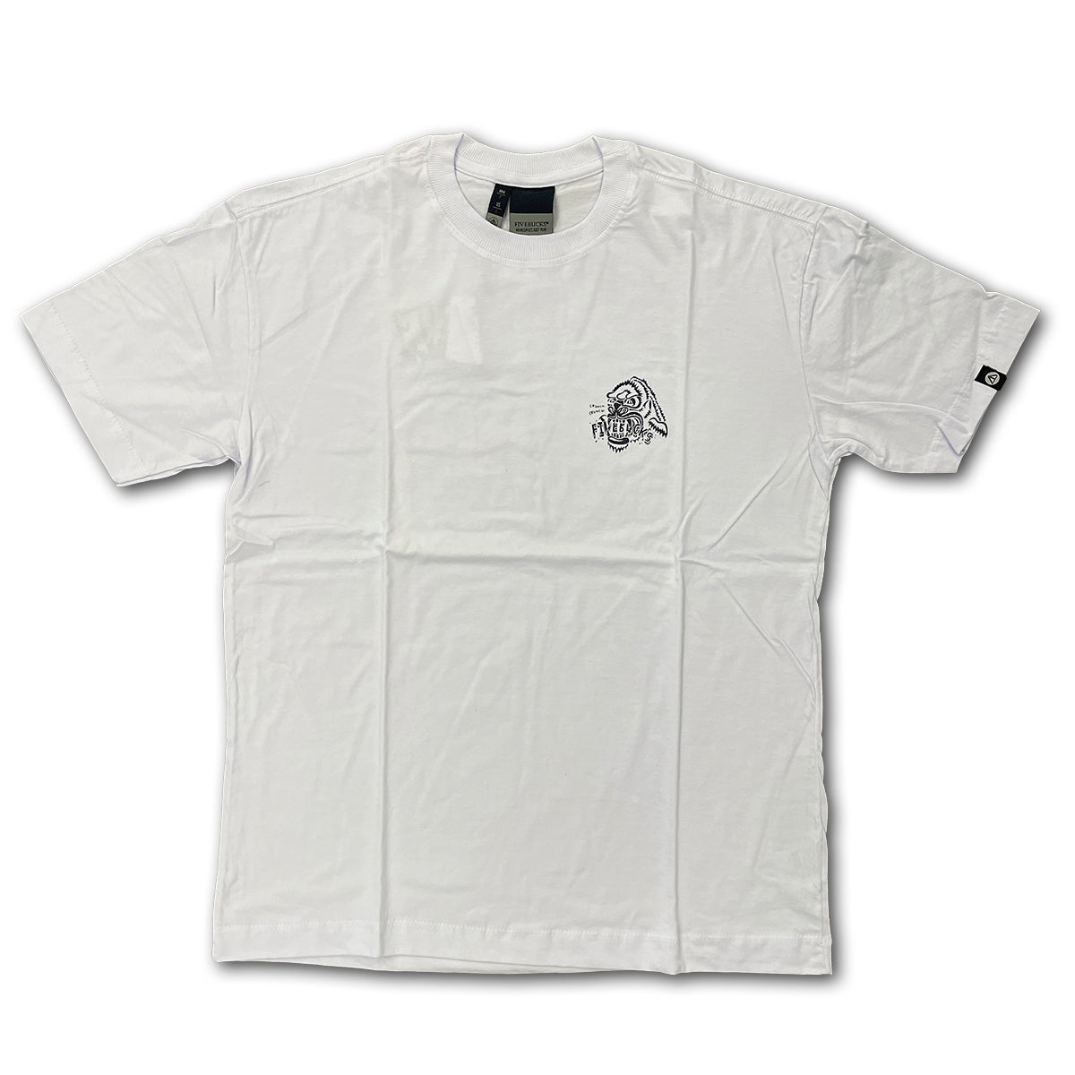 Camiseta Fivebucks Crushed Branco