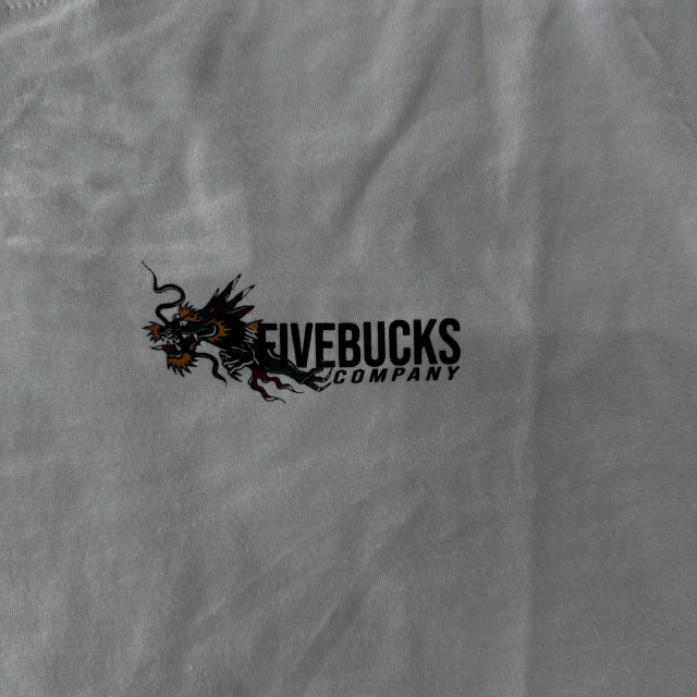 Camiseta Fivebucks Dragon One Branco