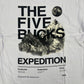 Camiseta Fivebucks Expedition Branca