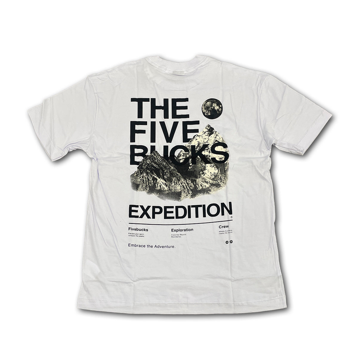 Camiseta Fivebucks Expedition Branca