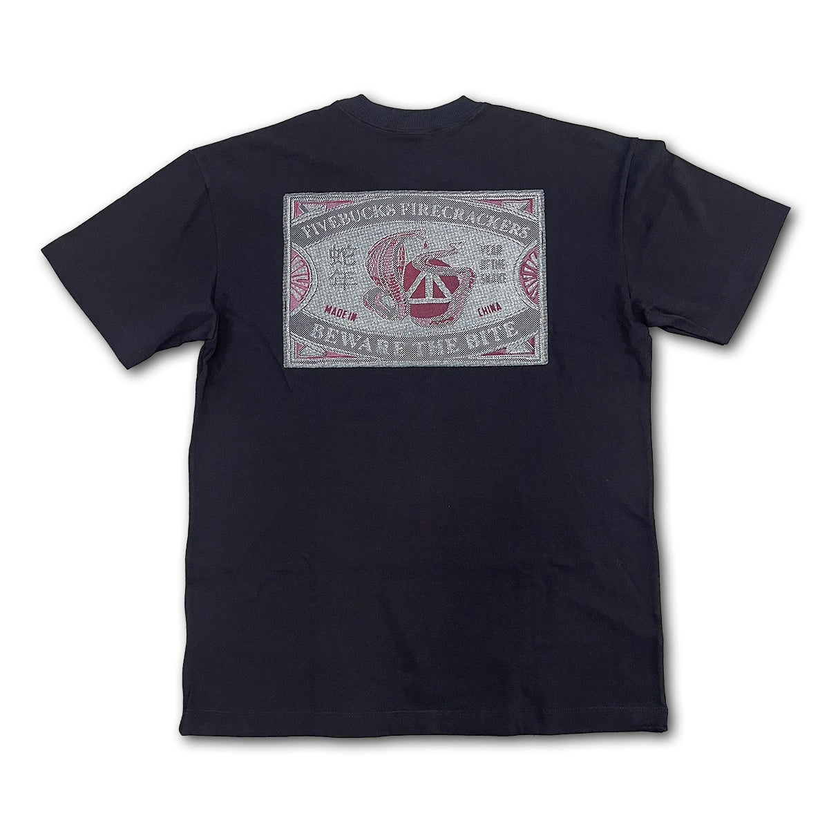 Camiseta Fivebucks Firecrackers Preto
