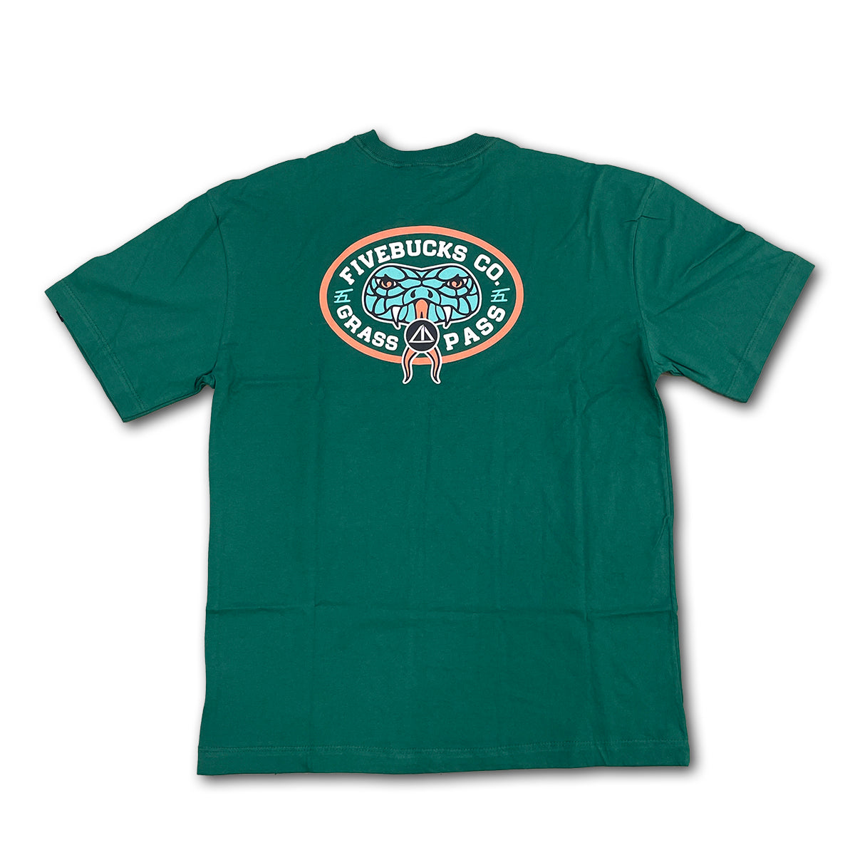Camiseta Fivebucks Grass Pass Big Verde