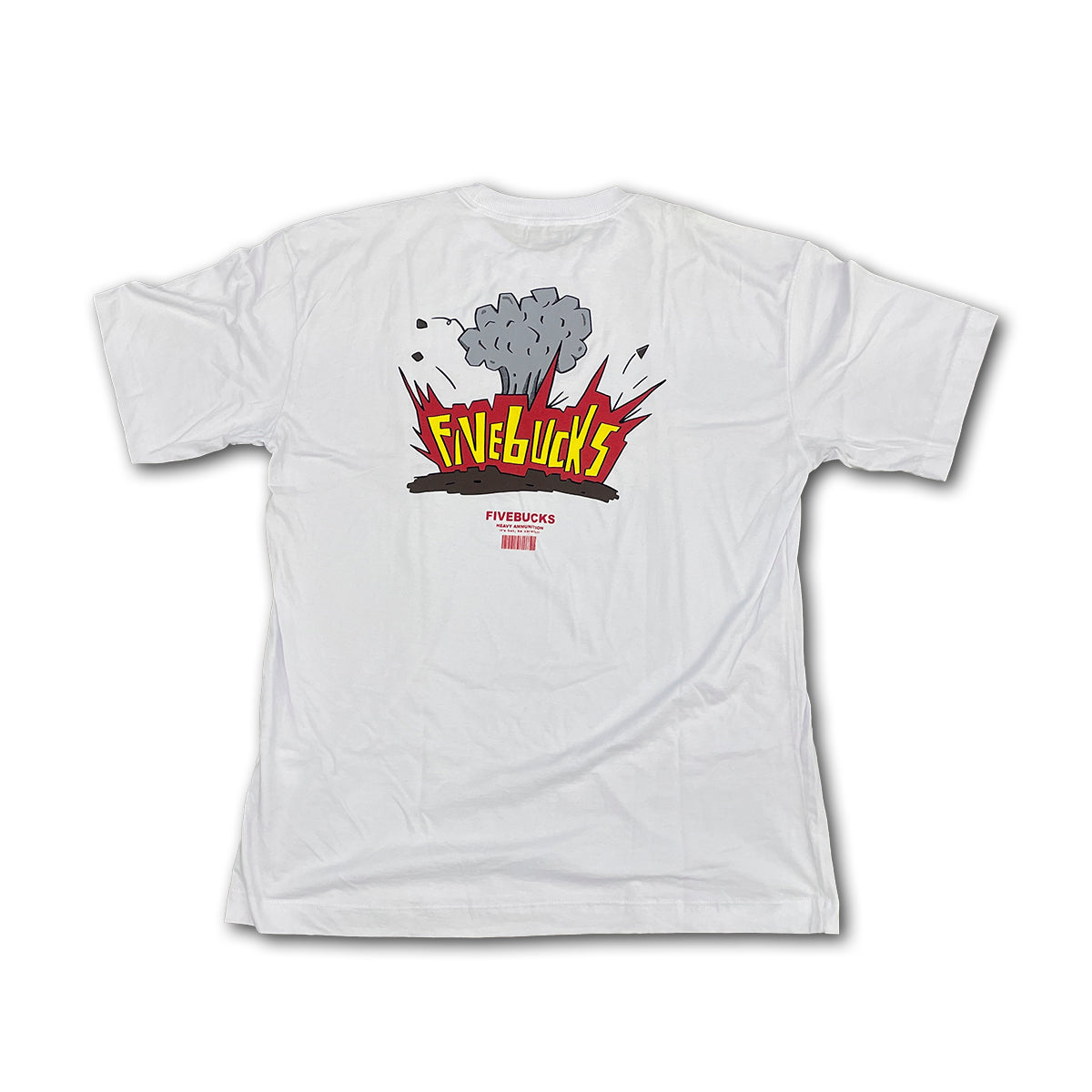 Camiseta Fivebucks Heavy Ammunition Branco