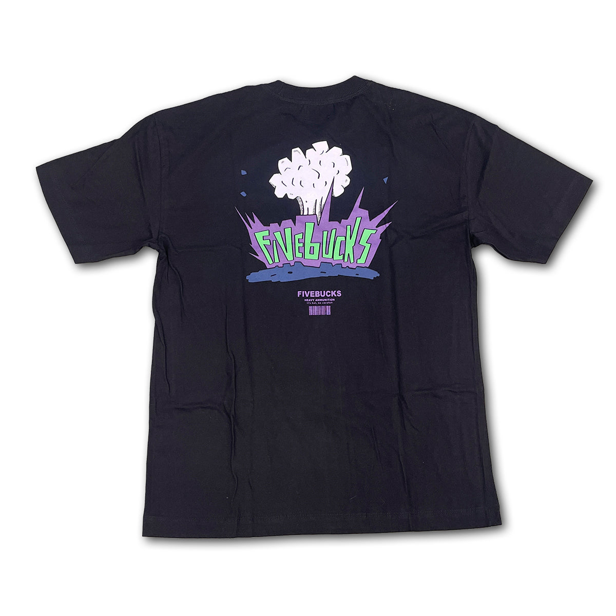 Camiseta Fivebucks Heavy Ammunition Preto
