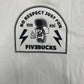 Camiseta Fivebucks No Respect Branco