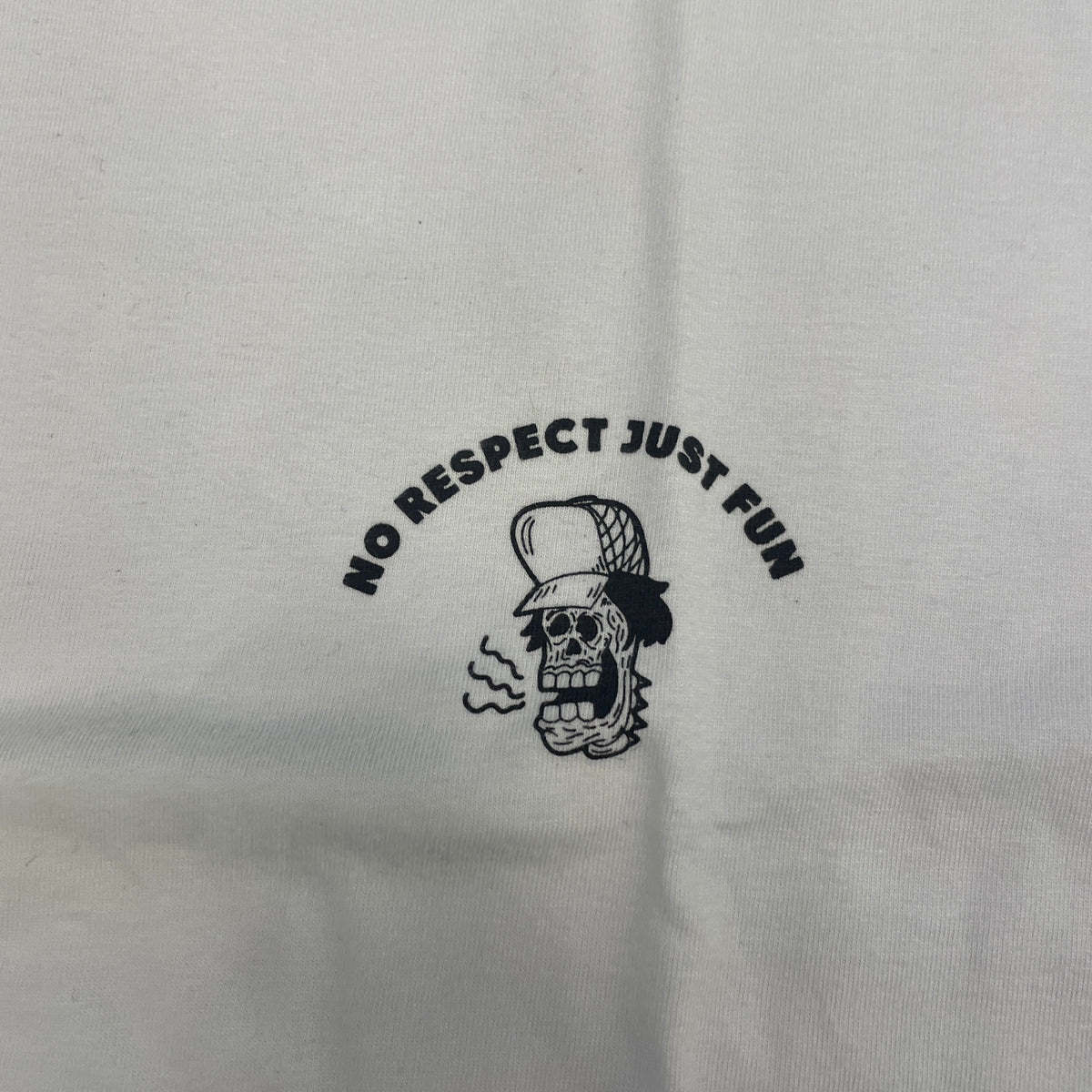 Camiseta Fivebucks No Respect Branco