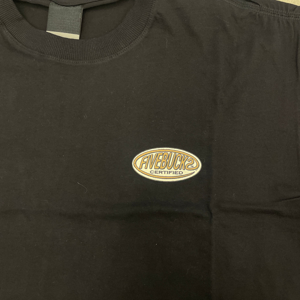 Camiseta Fivebucks Oversize Certified Preto
