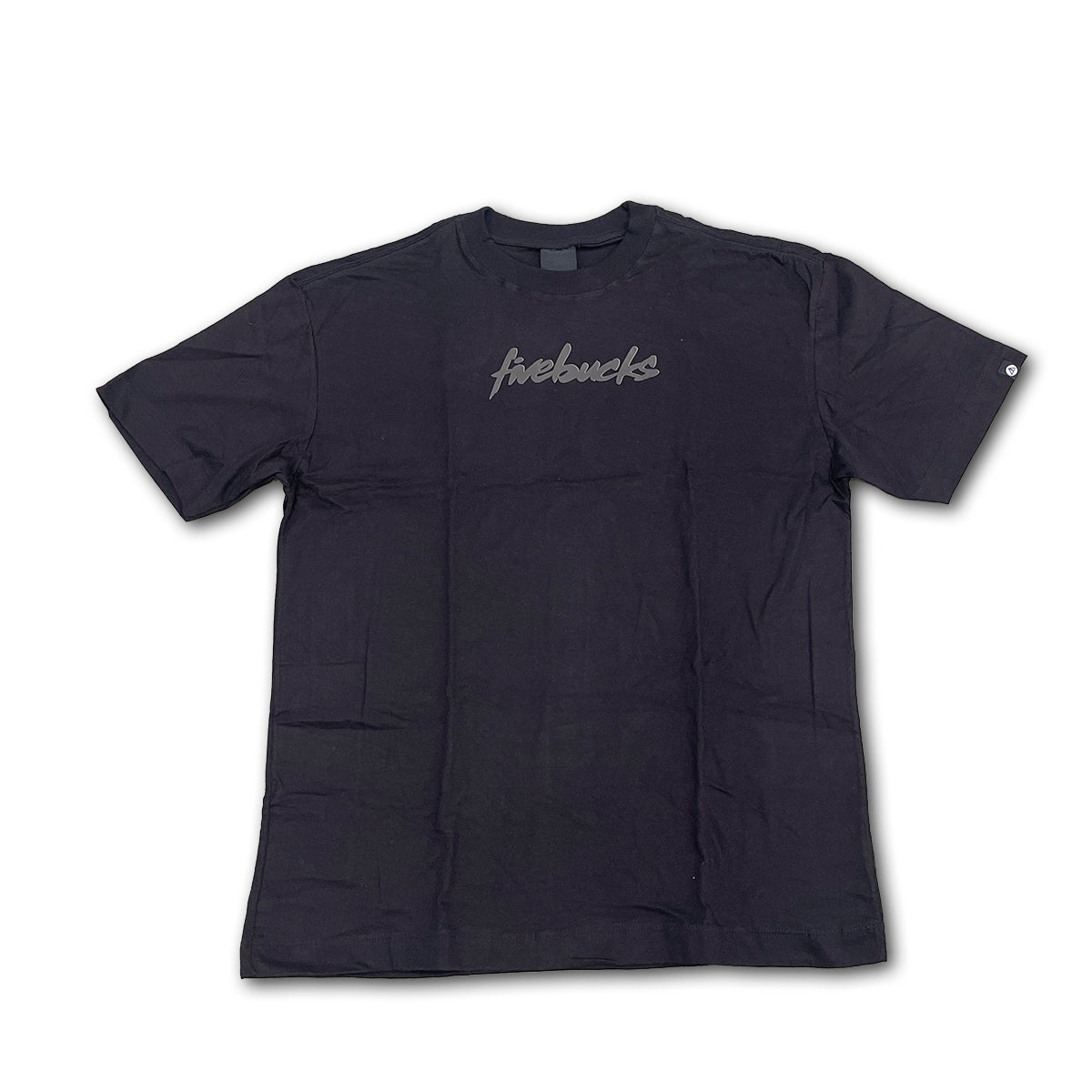 Camiseta Fivebucks Oversized Two Curved Preto