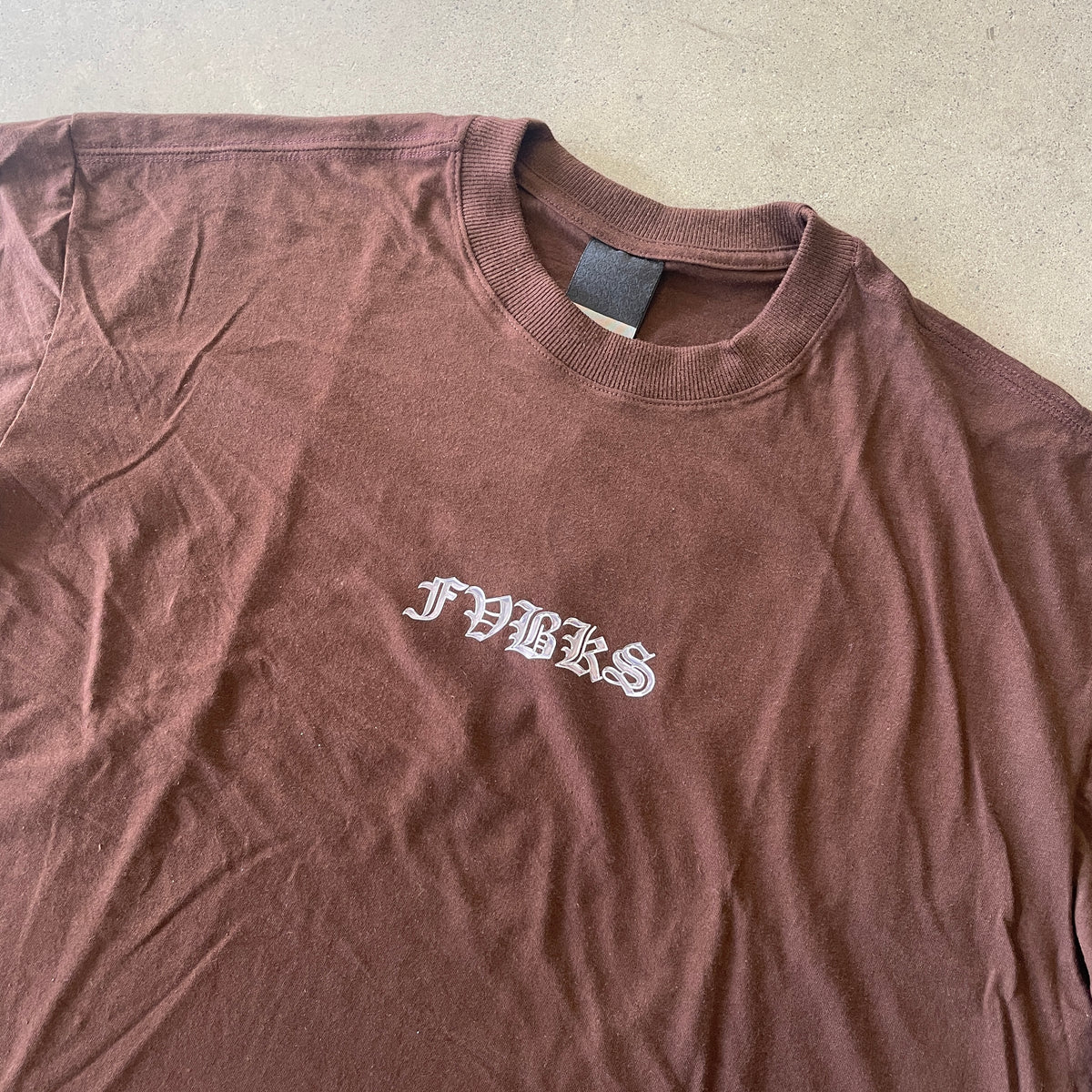 Camiseta Oversized Fivebucks Liquid Metal Pecan
