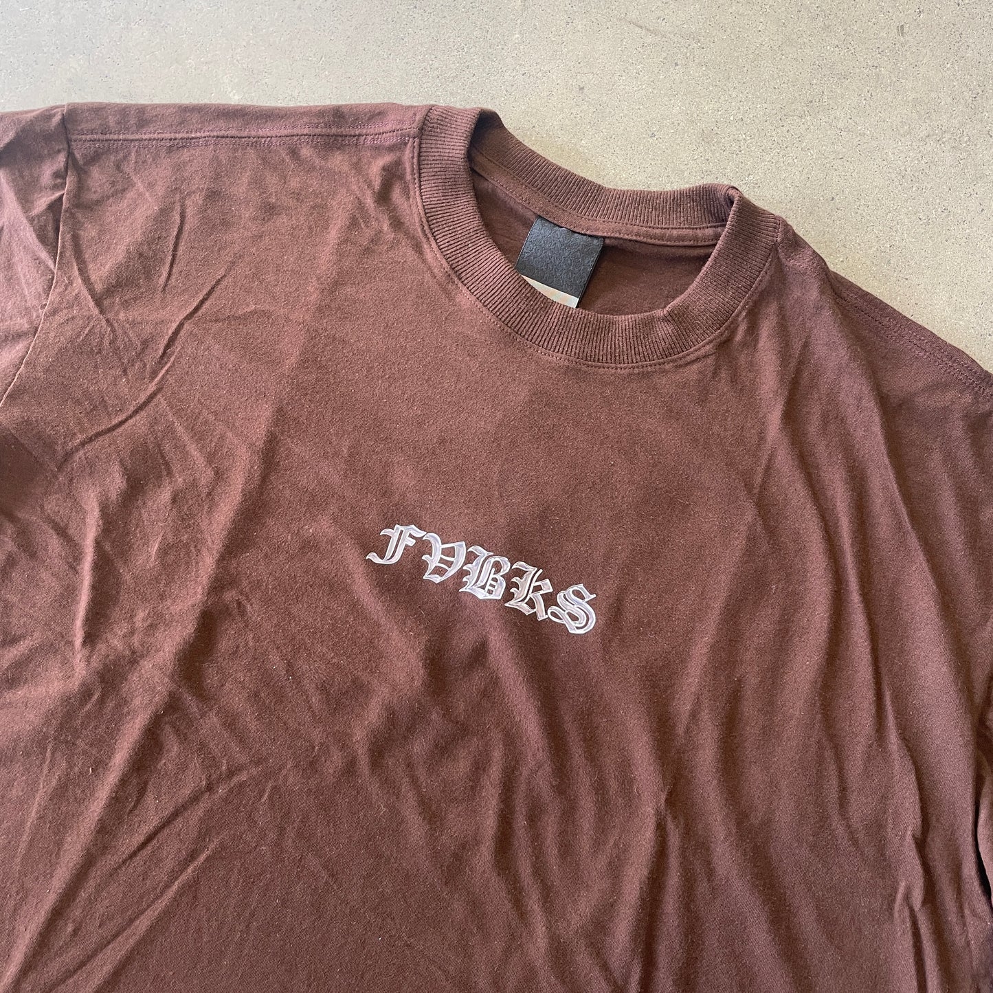 Camiseta Oversized Fivebucks Liquid Metal Pecan