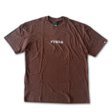 Camiseta Oversized Fivebucks Liquid Metal Pecan