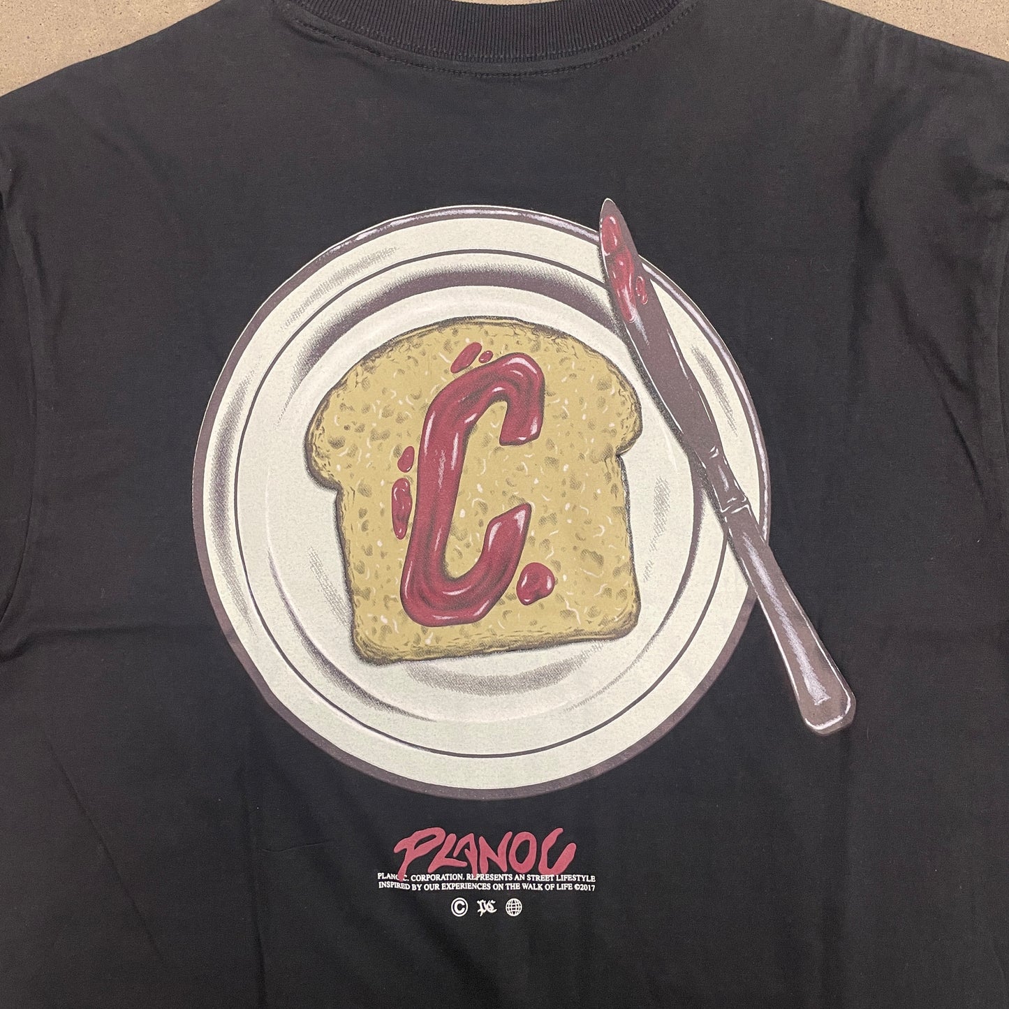 Camiseta Plano C Jelly Preto