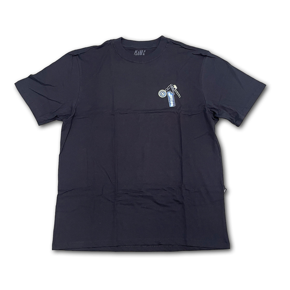 Camiseta Plano C Keychain Preto