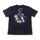 Camiseta Plano C Keychain Preto