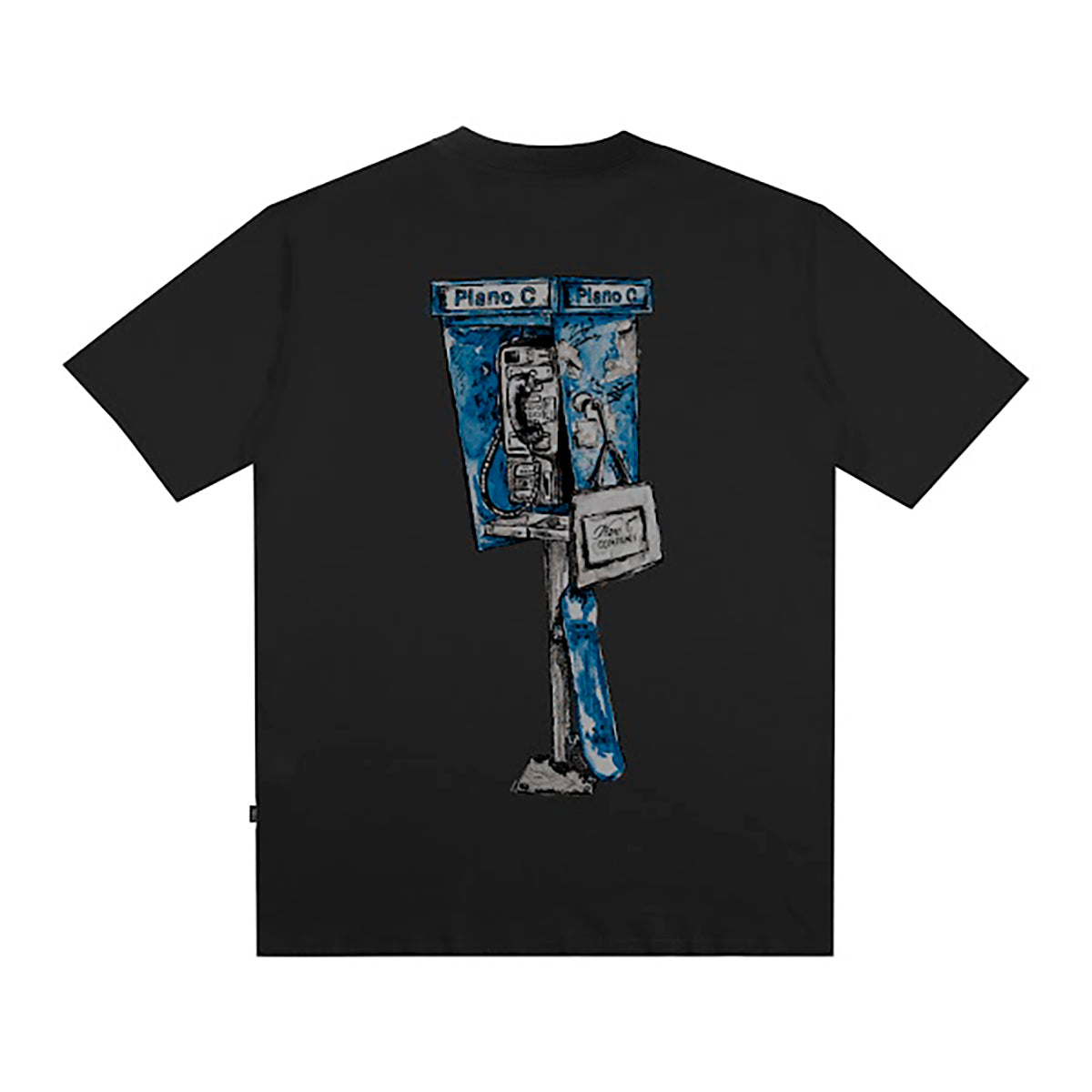 Camiseta Plano C Telephone Preto