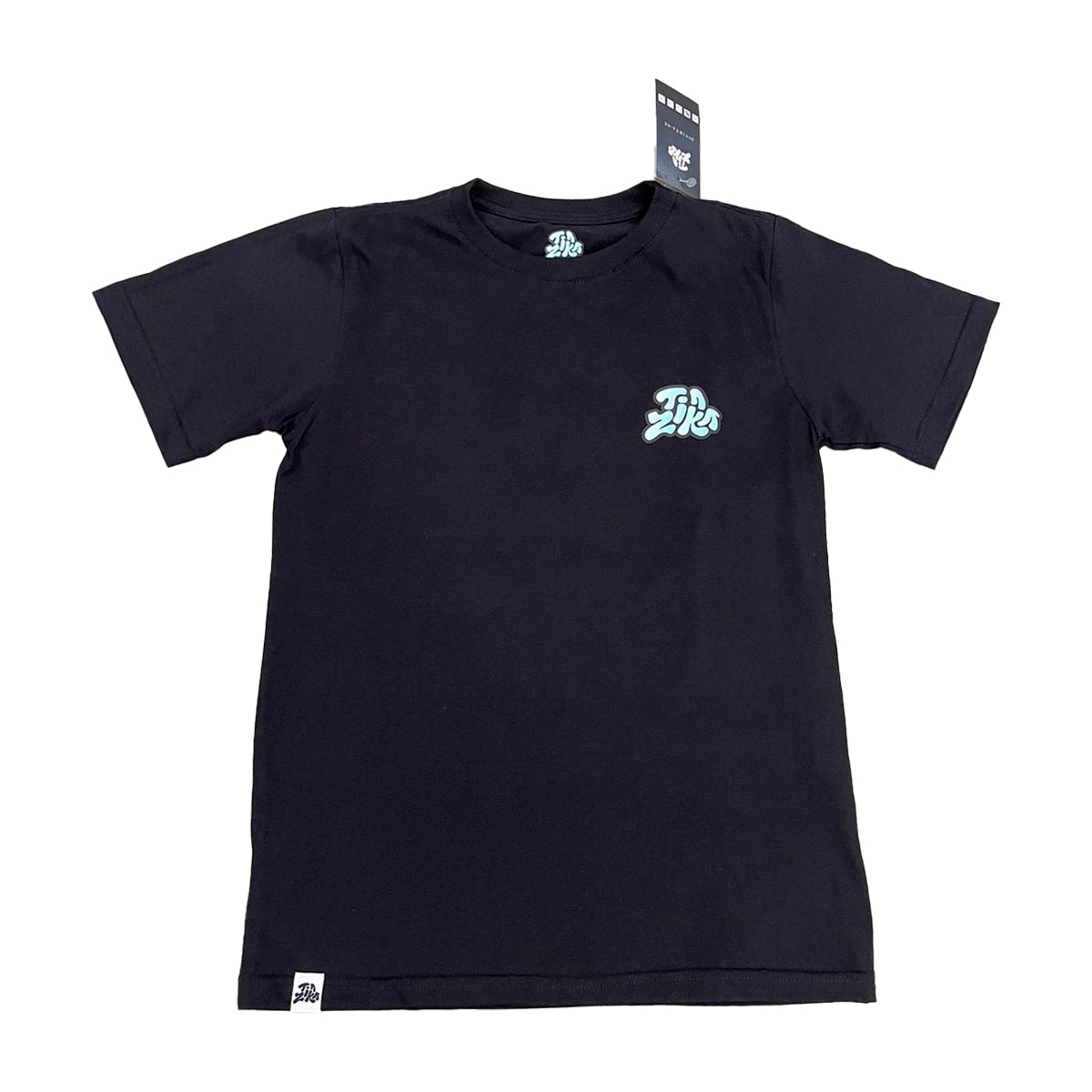 CAMISETA PRETA/VERDE Tia Zika