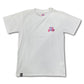 Camiseta Tia Zika Infantil Branco/Rosa