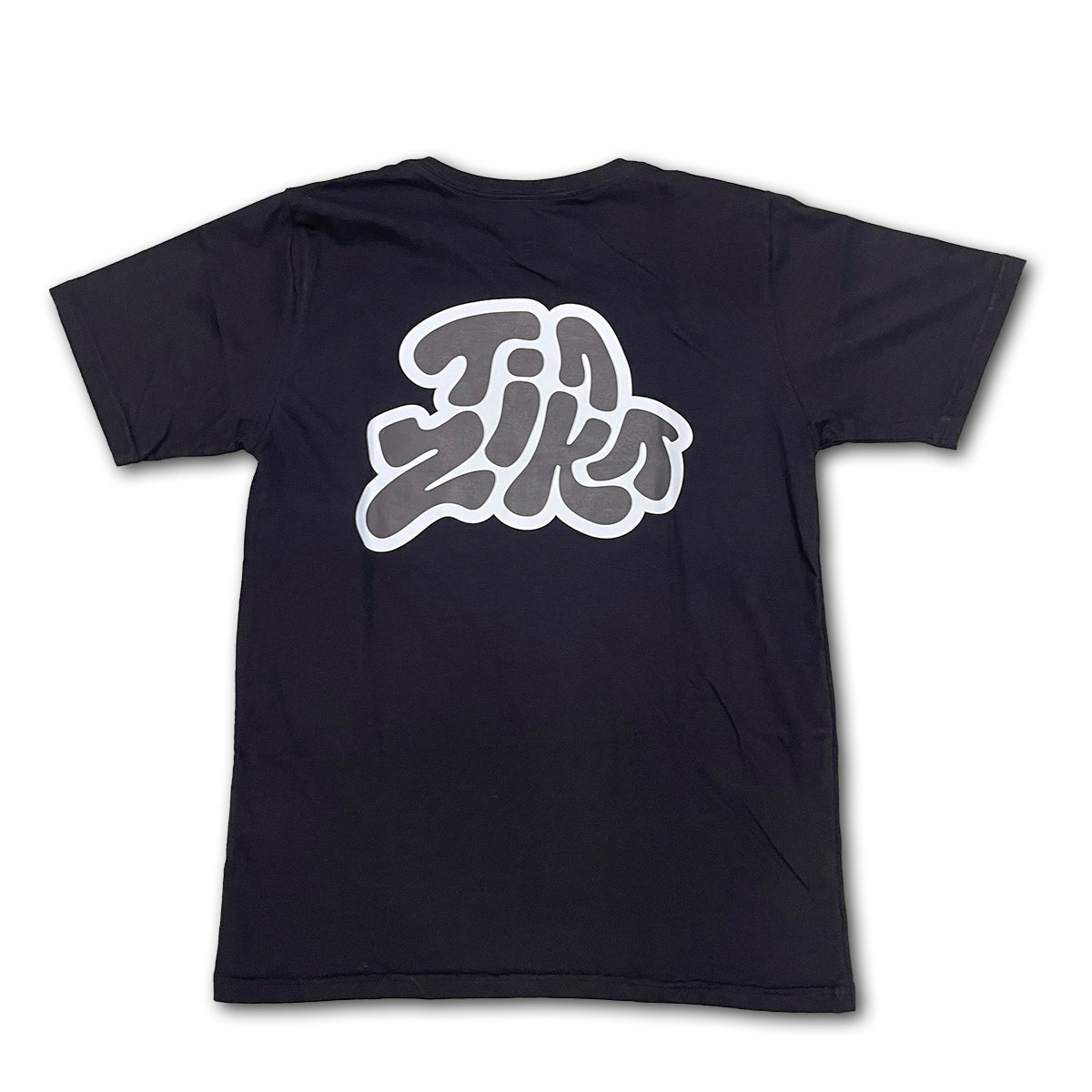 Camiseta Tia Zika Infantil Preto/Branco