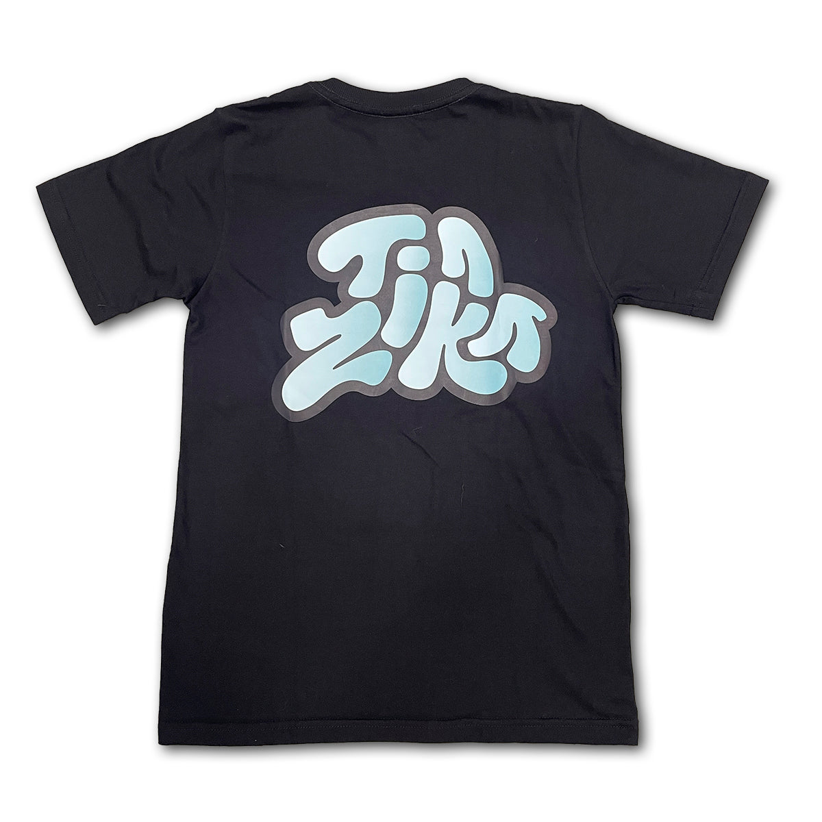Camiseta Tia Zika Infantil Preto/Verde