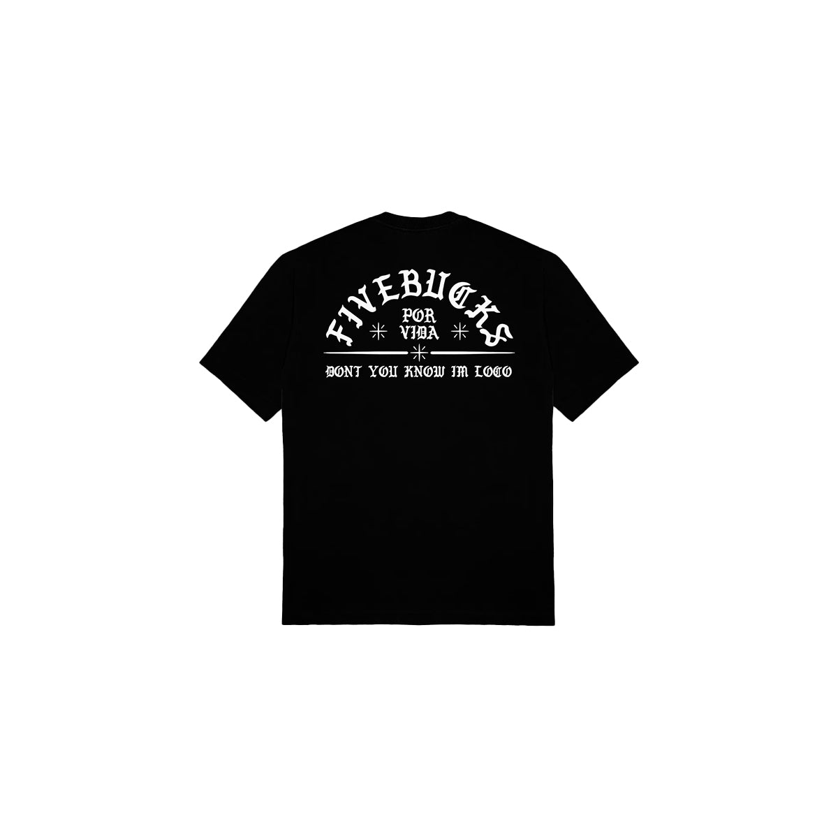 Camiseta Fivebucks Born Locos Preto