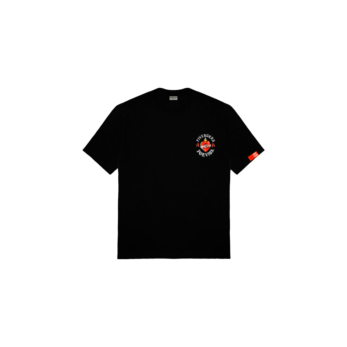 Camiseta Fivebucks Born Locos Preto