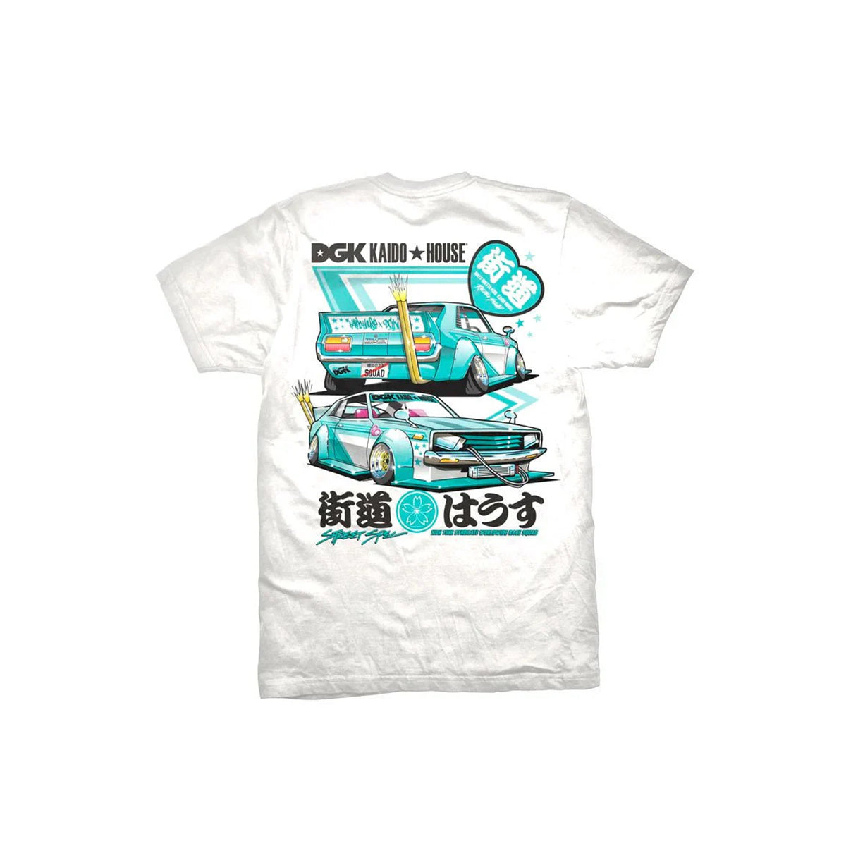 Camiseta DGK X Kaido House Zokusha Branco
