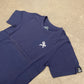 Camiseta Grow Logo 3x3 Infantil Marinho