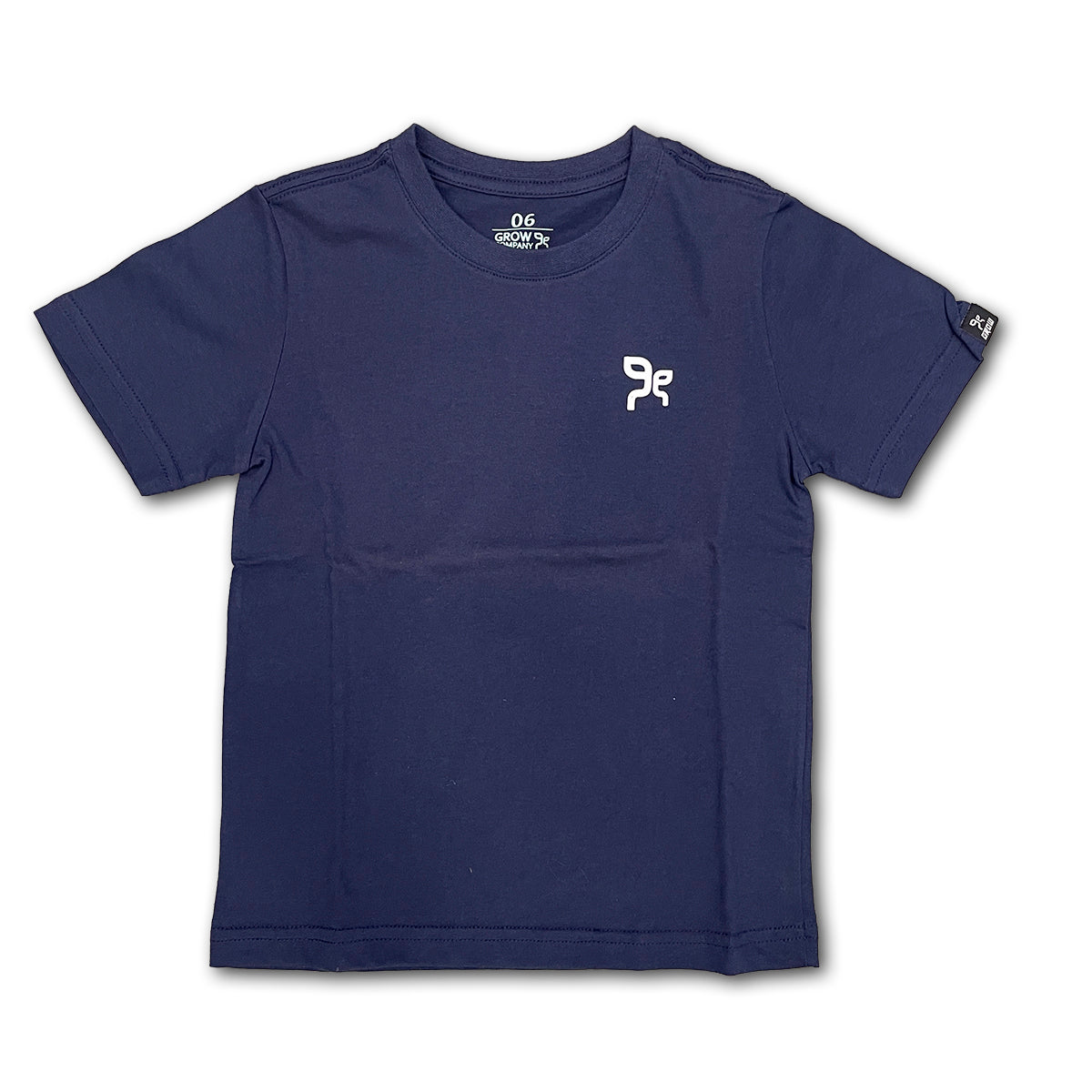 Camiseta Grow Logo 3x3 Azul Marinho