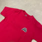 Camiseta Tia Zika Infantil Vermelho/Preto