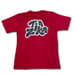Camiseta Tia Zika Infantil Vermelho/Preto