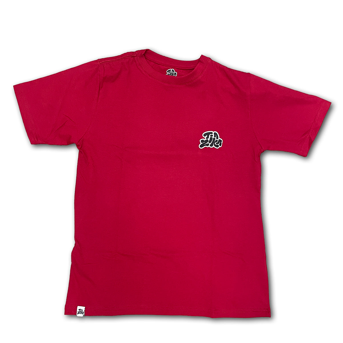 Camiseta Tia Zika Infantil Vermelho/Preto
