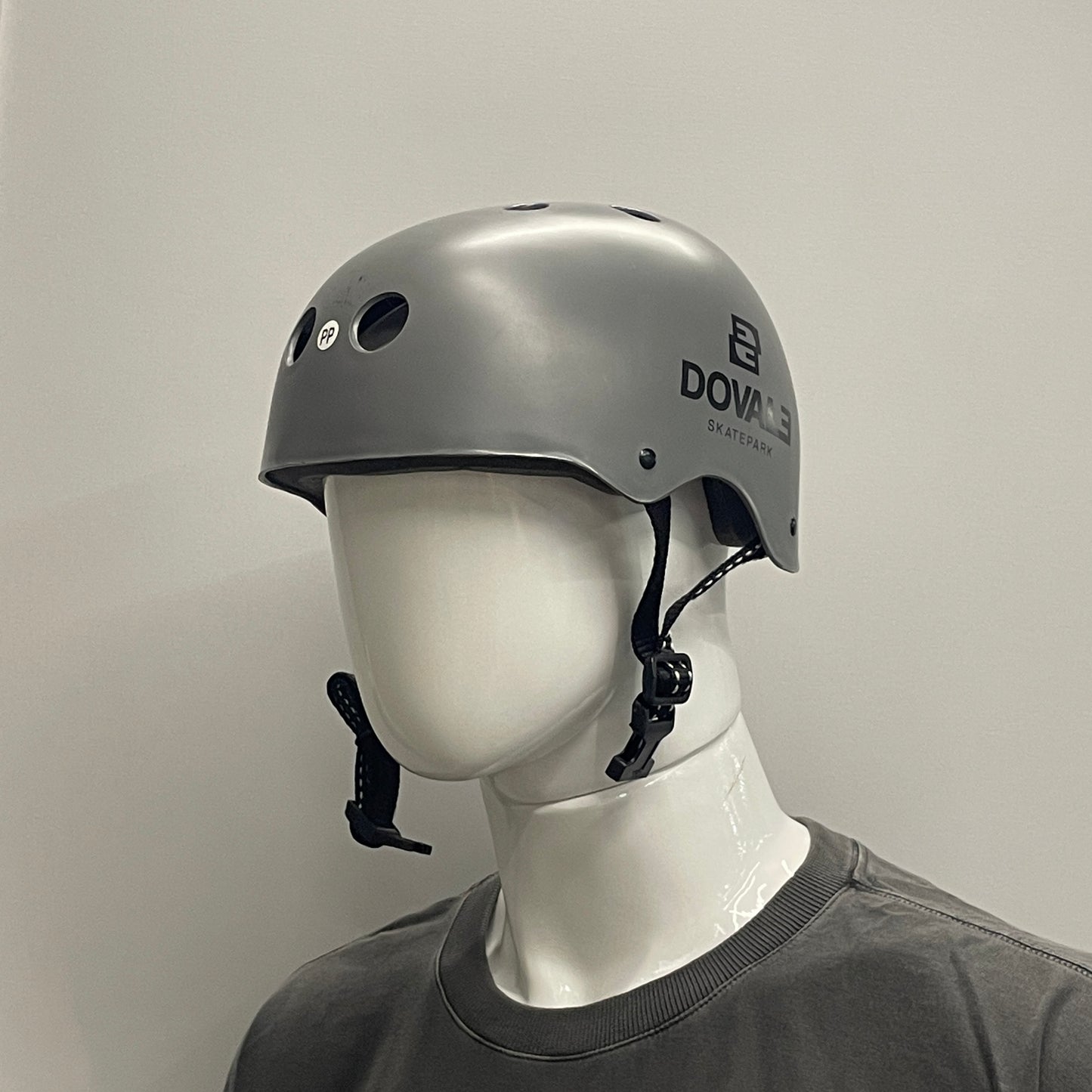Capacete Dovale Cinza