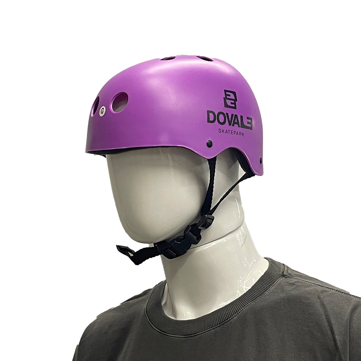 Capacete Dovale Roxo