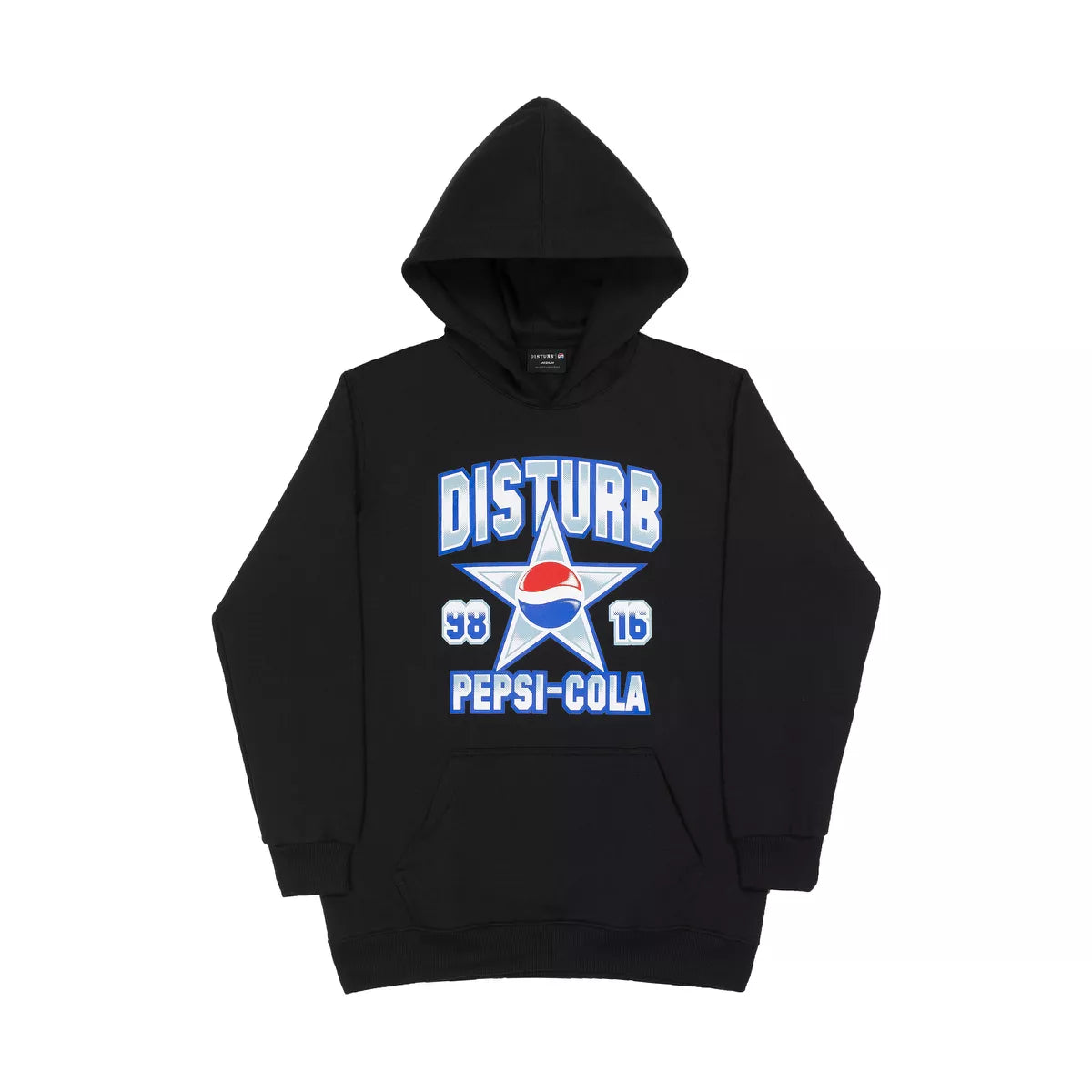 Moletom Disturb Cola Star Pepsi Cola Preto