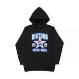 Moletom Disturb Cola Star Pepsi Cola Preto