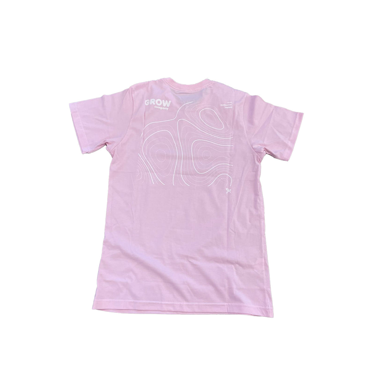 Camiseta Grow Feminina Geography Rosa
