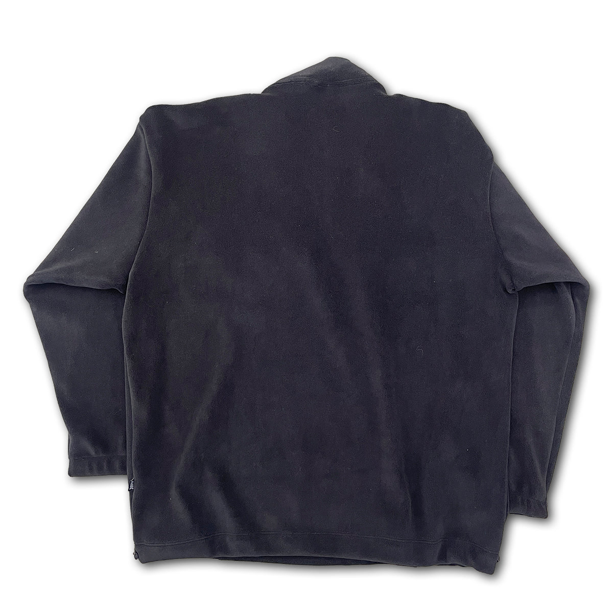 Fleece Plano C Quarter Zip Preto