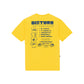Camiseta Disturb Flymarket Amarelo
