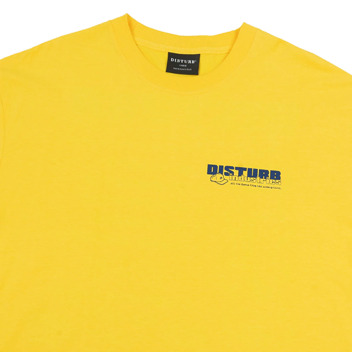 Camiseta Disturb Flymarket Amarelo