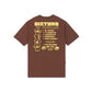 Camiseta Disturb Flymarket Marrom