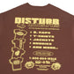 Camiseta Disturb Flymarket Marrom
