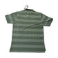 Camiseta Plano C Gola Polo Listrada Verde